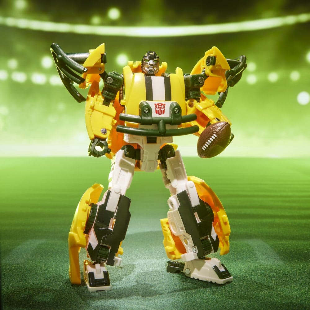 🧪 LAB | SU ORDINAZIONE Transformers x NFL Action Figure Green Bay Packers: Tundra Prime 14 cm