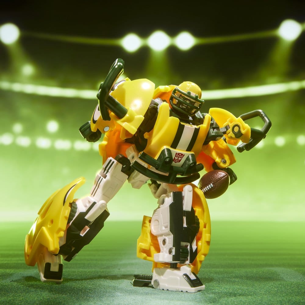 🧪 LAB | SU ORDINAZIONE Transformers x NFL Action Figure Green Bay Packers: Tundra Prime 14 cm