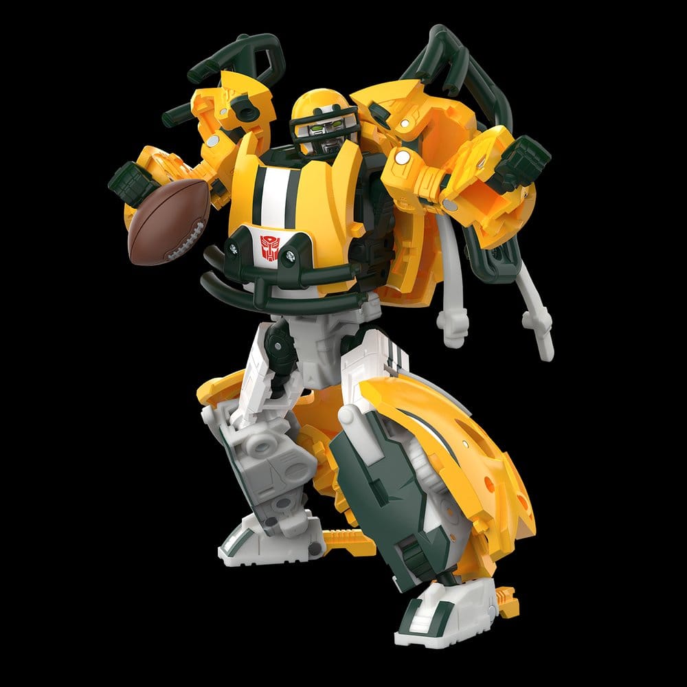 🧪 LAB | SU ORDINAZIONE Transformers x NFL Action Figure Green Bay Packers: Tundra Prime 14 cm