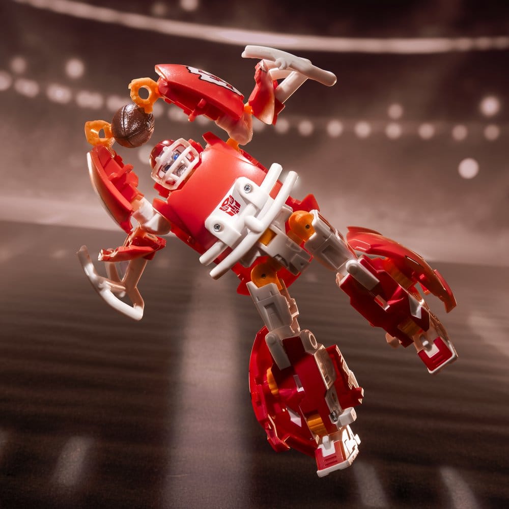 🧪 LAB | SU ORDINAZIONE Transformers x NFL Action Figure Kansas City Chiefs: KC-59 14 cm