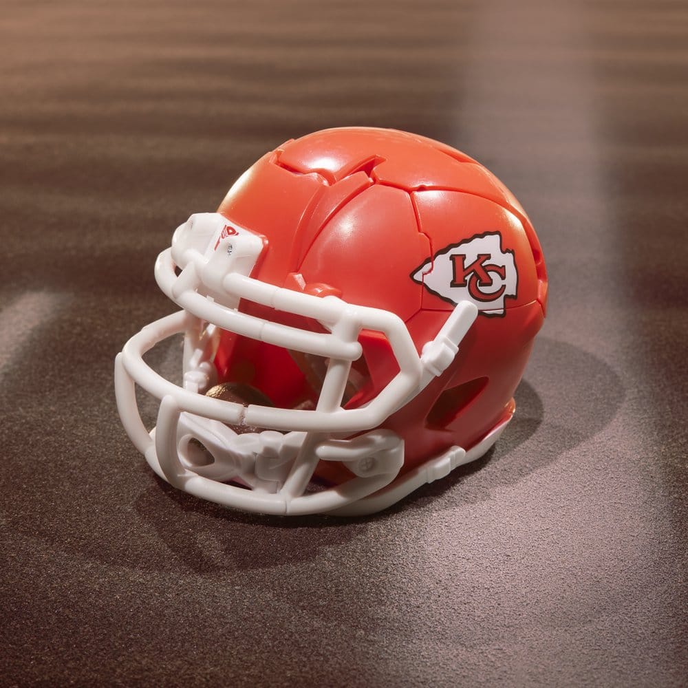 🧪 LAB | SU ORDINAZIONE Transformers x NFL Action Figure Kansas City Chiefs: KC-59 14 cm