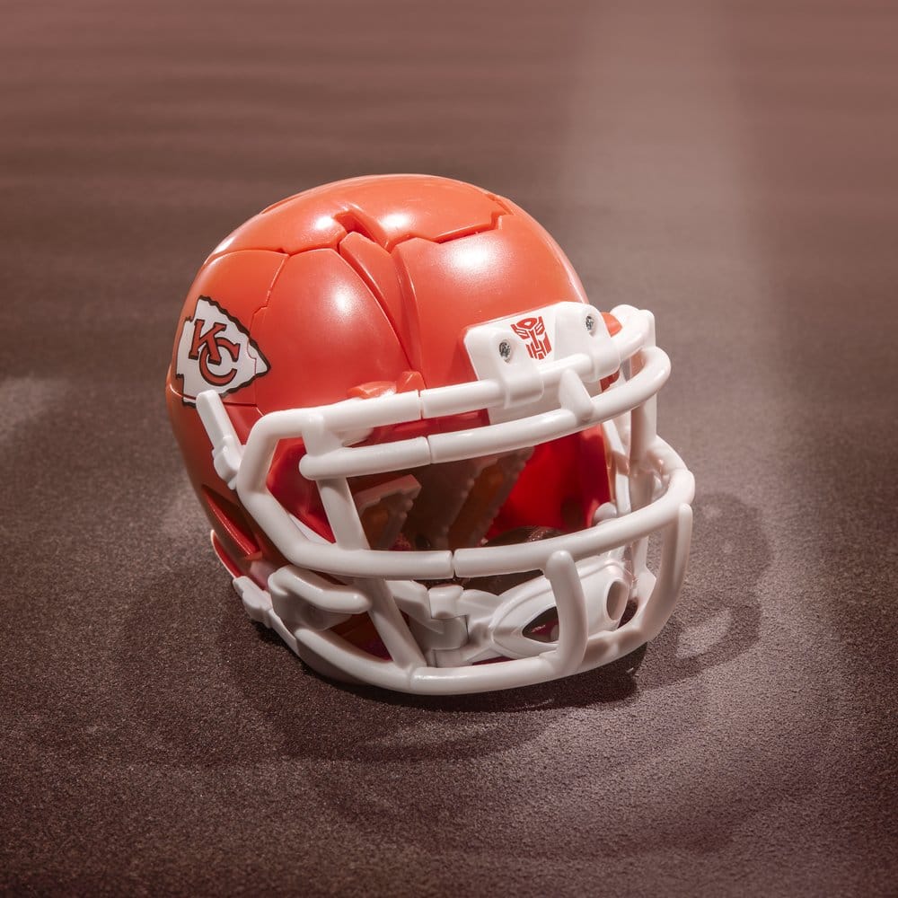 🧪 LAB | SU ORDINAZIONE Transformers x NFL Action Figure Kansas City Chiefs: KC-59 14 cm
