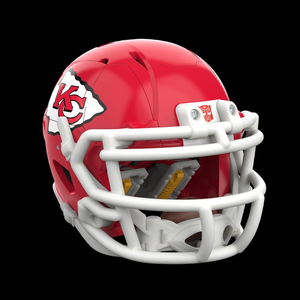 🧪 LAB | SU ORDINAZIONE Transformers x NFL Action Figure Kansas City Chiefs: KC-59 14 cm