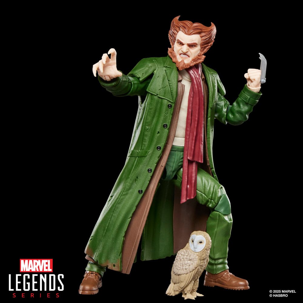🧪 LAB | SU ORDINAZIONE Spider-Man Marvel Legends Retro Action Figure Marvel's Owl 15 cm