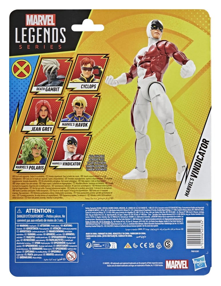 🧪 LAB | PREORDINE+ 01/2027 X-Men '97 Marvel Legends Action Figure Marvel's Vindicator 15 cm