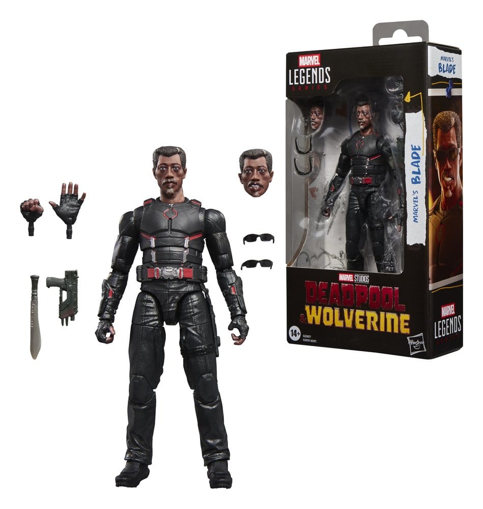🧪 LAB | SU ORDINAZIONE Deadpool & Wolverine Marvel Legends Action Figure Marvel's Blade 15 cm