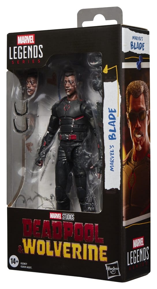 🧪 LAB | SU ORDINAZIONE Deadpool & Wolverine Marvel Legends Action Figure Marvel's Blade 15 cm