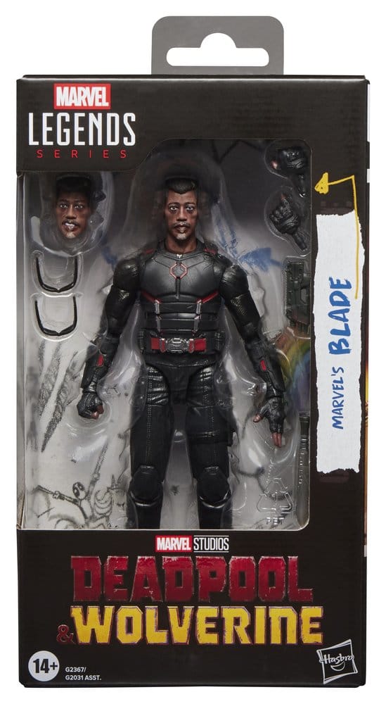 🧪 LAB | SU ORDINAZIONE Deadpool & Wolverine Marvel Legends Action Figure Marvel's Blade 15 cm