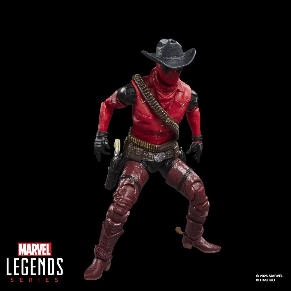 🧪 LAB | SU ORDINAZIONE Deadpool & Wolverine Marvel Legends Action Figure Cowboypool 15 cm