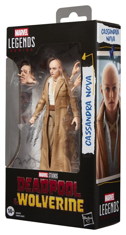 🧪 LAB | SU ORDINAZIONE Deadpool & Wolverine Marvel Legends Action Figure Cassandra Nova 15 cm