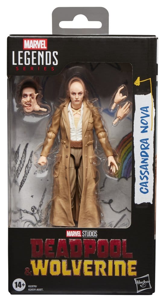 🧪 LAB | SU ORDINAZIONE Deadpool & Wolverine Marvel Legends Action Figure Cassandra Nova 15 cm