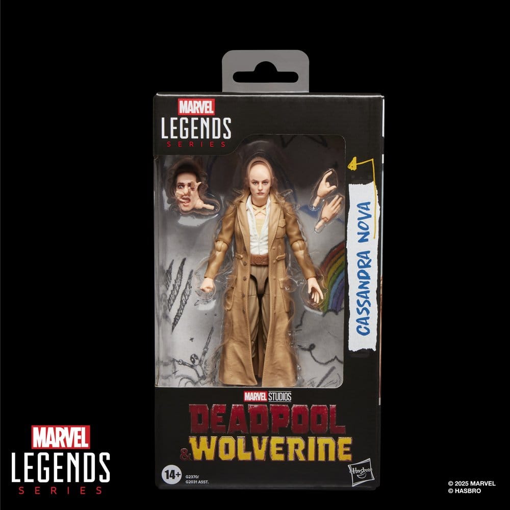 🧪 LAB | SU ORDINAZIONE Deadpool & Wolverine Marvel Legends Action Figure Cassandra Nova 15 cm