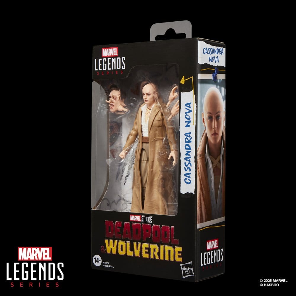 🧪 LAB | SU ORDINAZIONE Deadpool & Wolverine Marvel Legends Action Figure Cassandra Nova 15 cm
