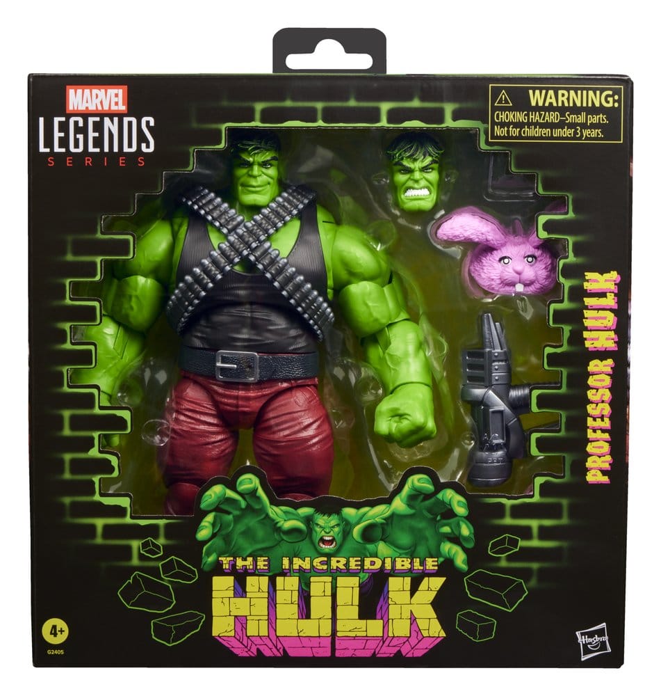 🧪 LAB | SU ORDINAZIONE The Incredible Hulk Marvel Legends Action Figure Professor Hulk 15 cm
