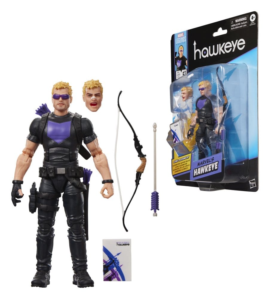 🧪 LAB | PREORDINE+ 02/2027 Hawkeye Marvel Legends Action Figure Marvel's Hawkeye 15 cm