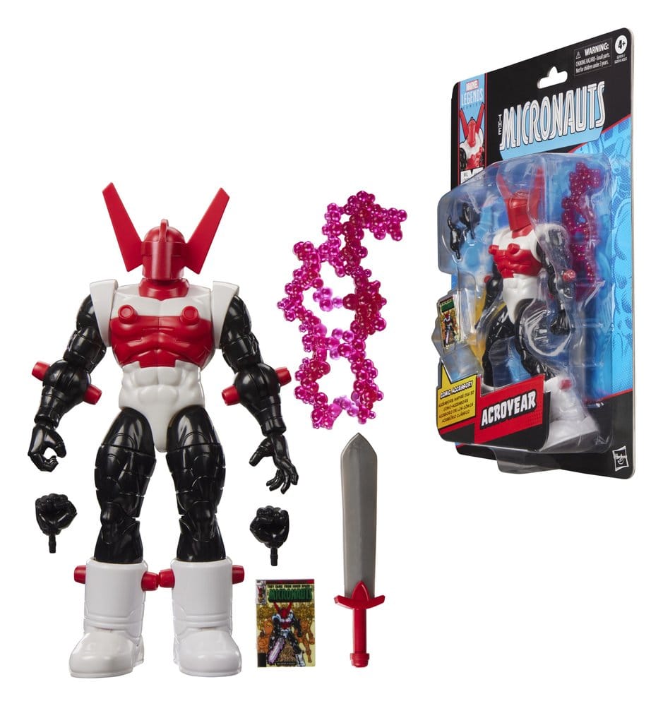🧪 LAB | PREORDINE+ 03/2027 The Micronauts Marvel Legends Action Figure Acroyear 15 cm
