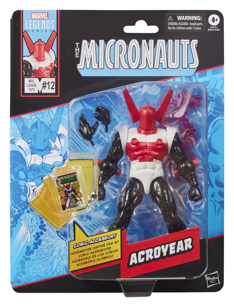 🧪 LAB | PREORDINE+ 03/2027 The Micronauts Marvel Legends Action Figure Acroyear 15 cm
