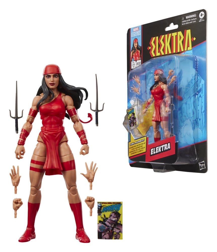 🧪 LAB | PREORDINE+ 02/2027 Elektra Marvel Legends Action Figure Elektra 15 cm
