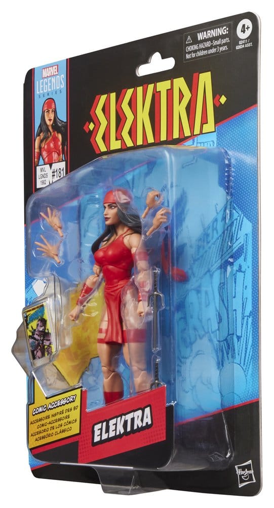 🧪 LAB | PREORDINE+ 02/2027 Elektra Marvel Legends Action Figure Elektra 15 cm