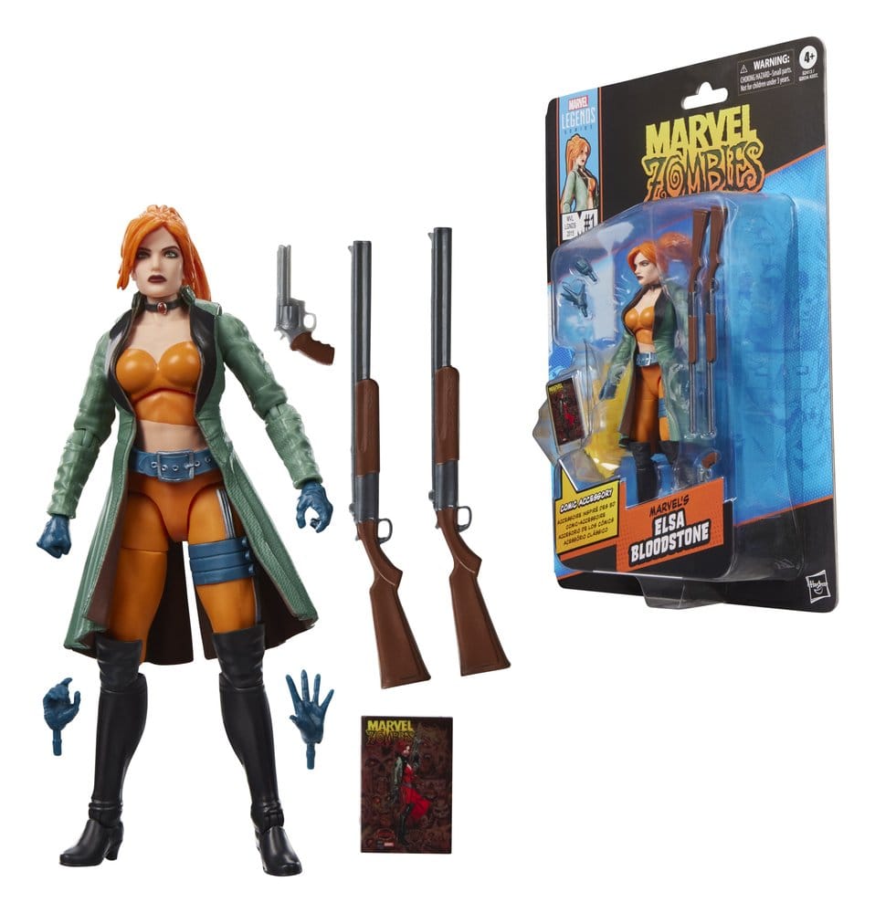 🧪 LAB | PREORDINE+ 02/2027 Marvel Zombies Marvel Legends Action Figure Marvel's Elsa Bloodstone 15 cm