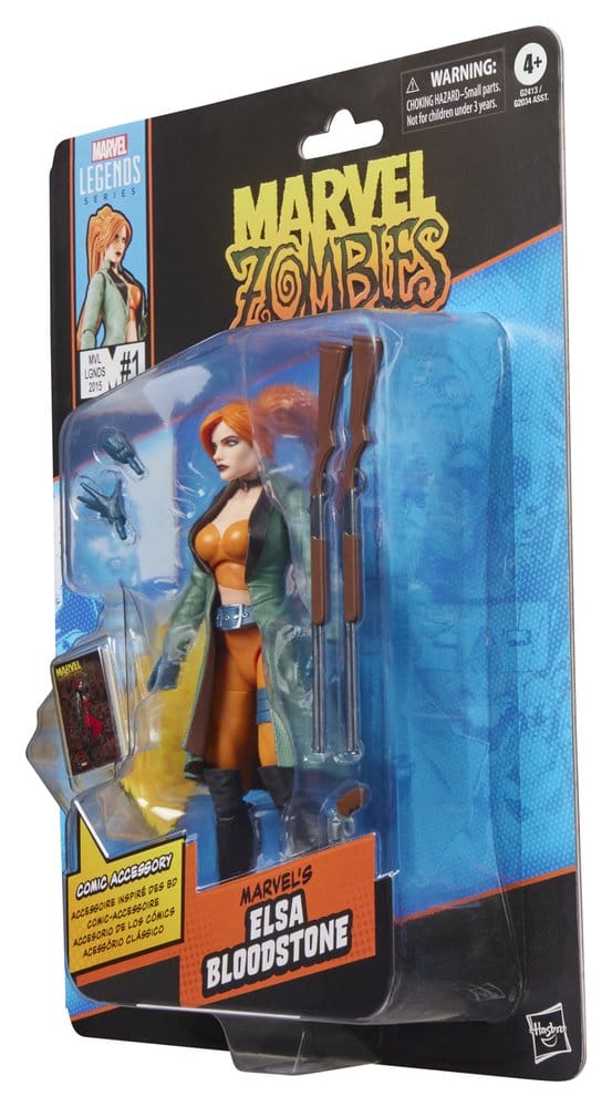 🧪 LAB | PREORDINE+ 02/2027 Marvel Zombies Marvel Legends Action Figure Marvel's Elsa Bloodstone 15 cm