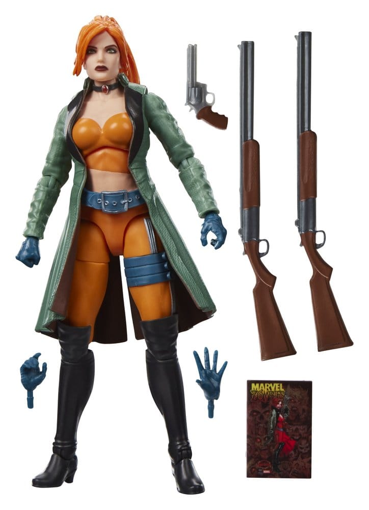 🧪 LAB | PREORDINE+ 02/2027 Marvel Zombies Marvel Legends Action Figure Marvel's Elsa Bloodstone 15 cm