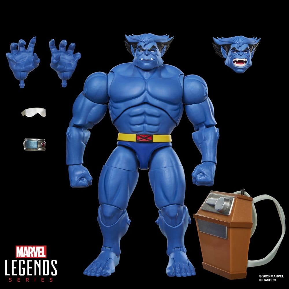 🧪 LAB | PREORDINE+ 02/2027 X-Men '97 Marvel Legends Action Figure Marvel's Beast 15 cm