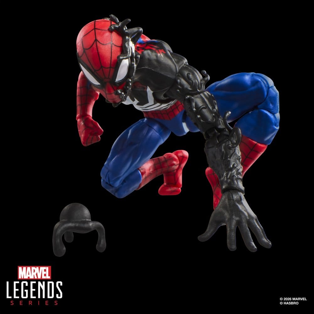 🧪 LAB | SU ORDINAZIONE Secret Wars Marvel Legends Action Figure Spider-Man (Alien Costume) 15 cm