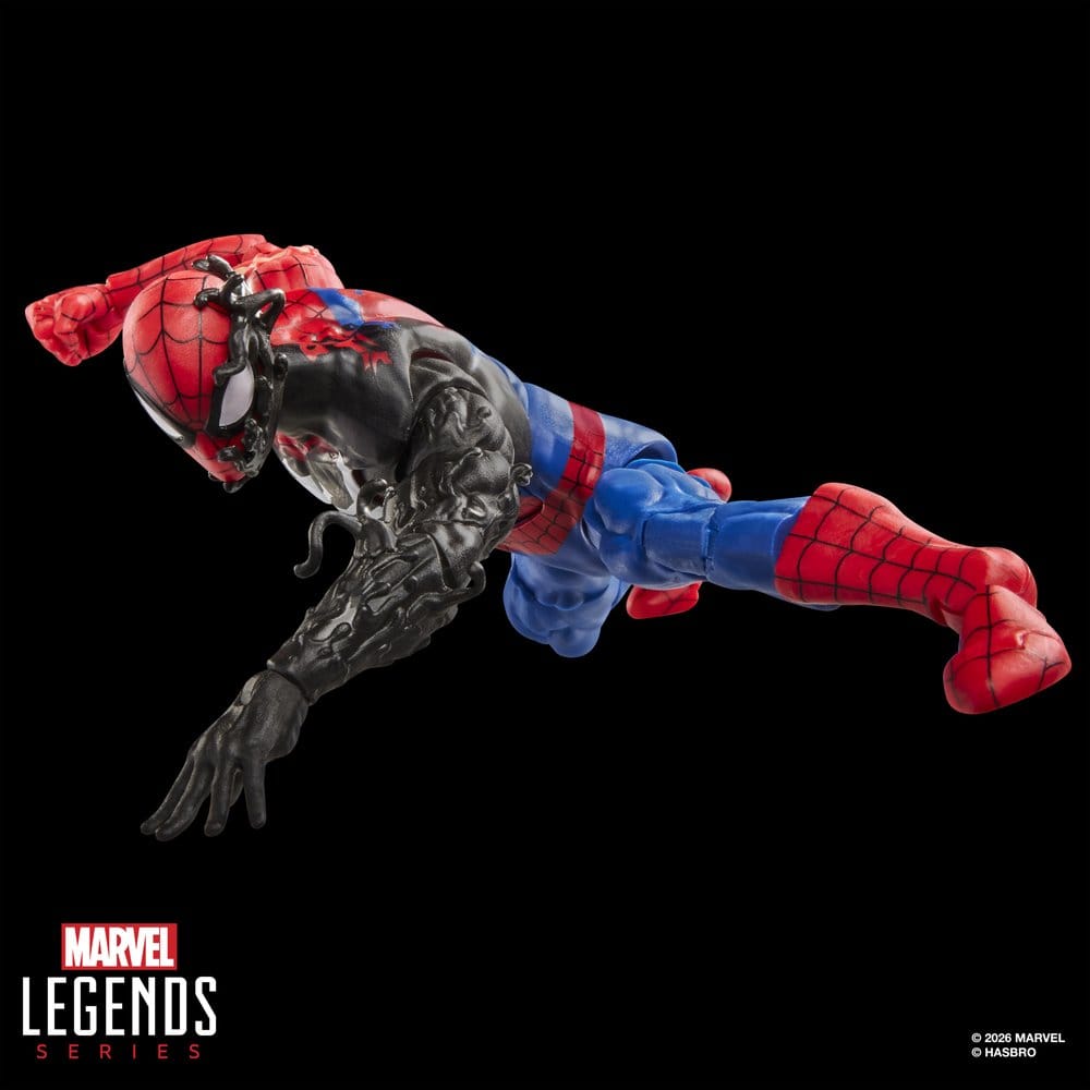 🧪 LAB | SU ORDINAZIONE Secret Wars Marvel Legends Action Figure Spider-Man (Alien Costume) 15 cm
