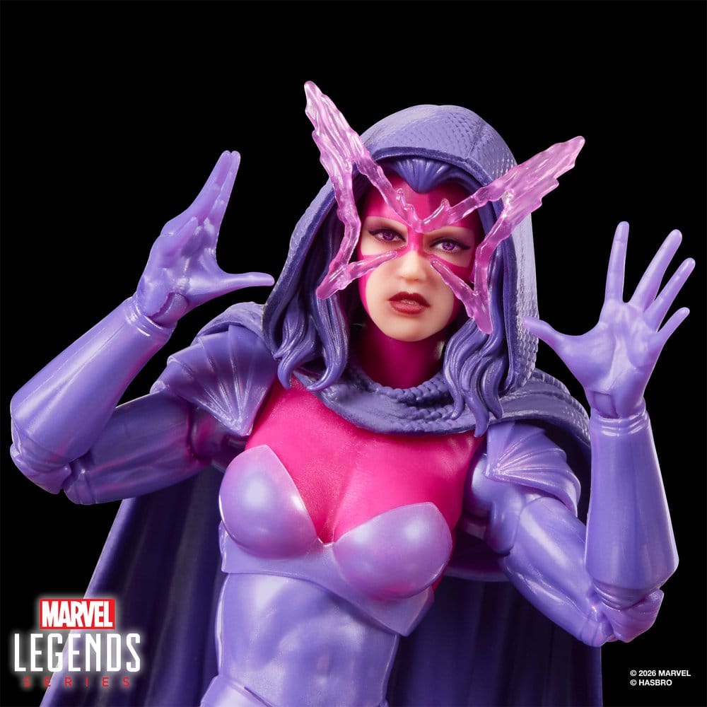 🧪 LAB | SU ORDINAZIONE Marvel Legends Action Figure Psylocke (BAF: Marvel's Box) 15 cm