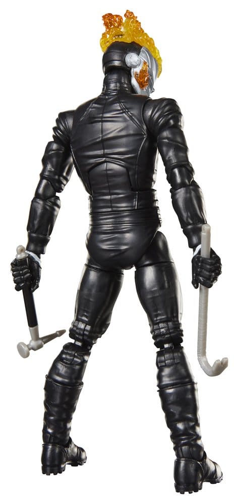 🧪 LAB | SU ORDINAZIONE Marvel Legends Action Figure Ghost Rider (Robbie Reyes) (BAF: Marvel's Box) 15 cm