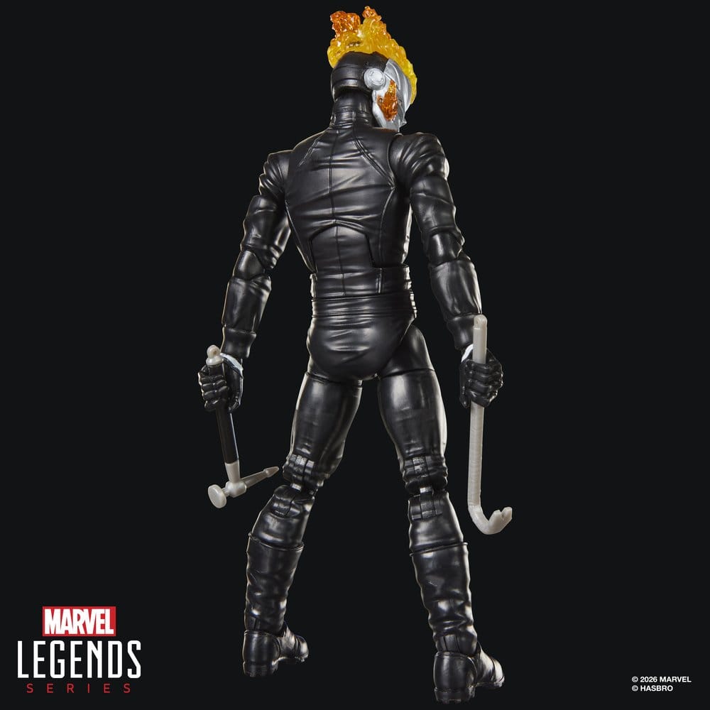 🧪 LAB | SU ORDINAZIONE Marvel Legends Action Figure Ghost Rider (Robbie Reyes) (BAF: Marvel's Box) 15 cm