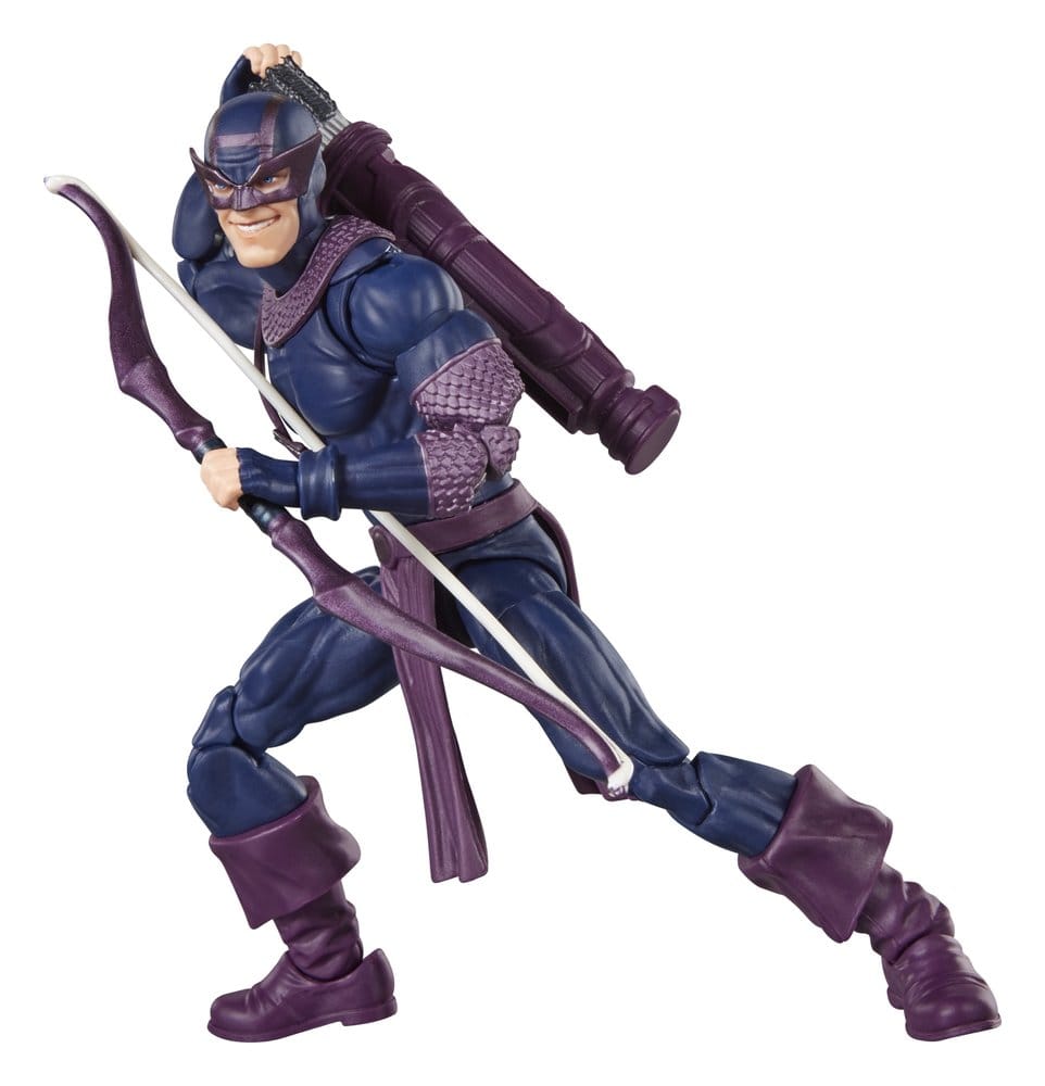 🧪 LAB | SU ORDINAZIONE Marvel Legends Action Figure Dark Avengers Hawkeye (BAF: Marvel's Box) 15 cm