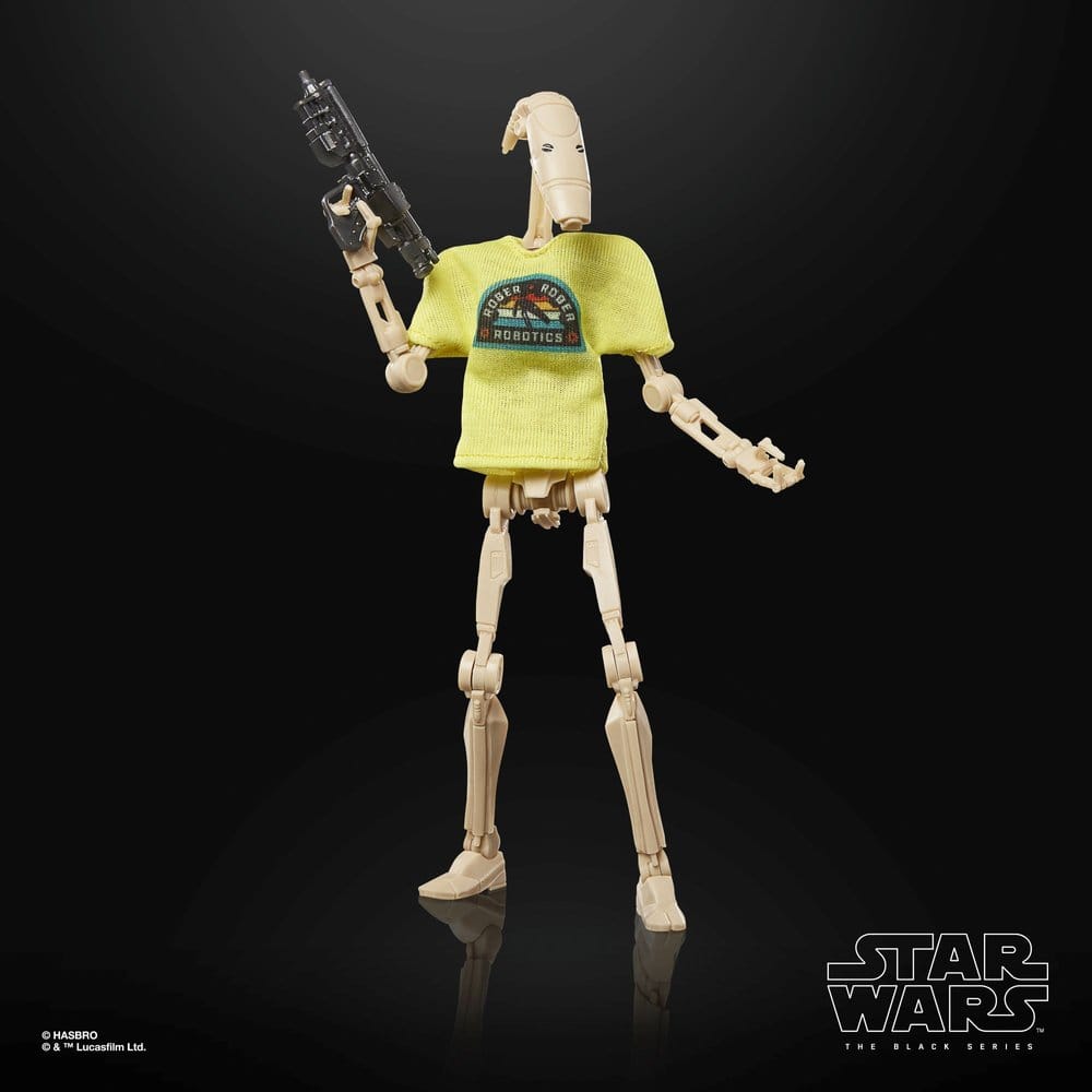 🧪 LAB | SU ORDINAZIONE Star Wars Black Series Action Figure B1 Battle Droid May the 4th Be With You 15 cm