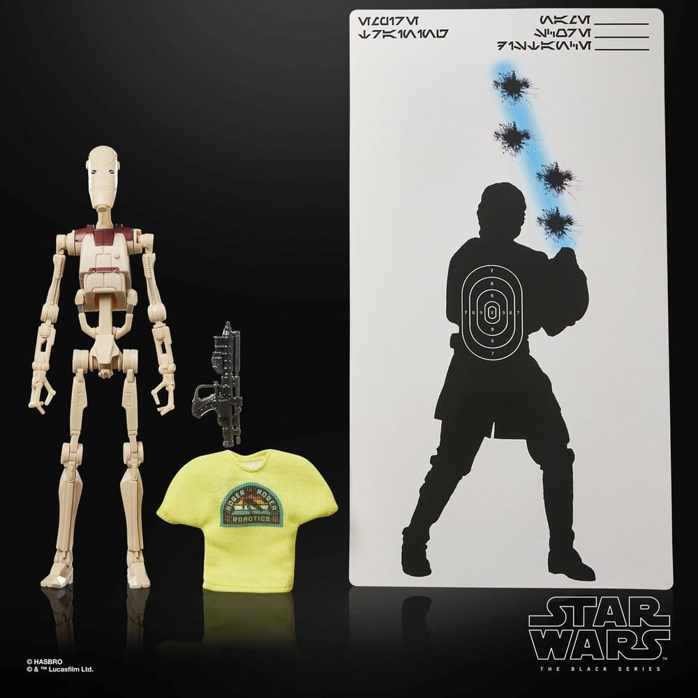 🧪 LAB | SU ORDINAZIONE Star Wars Black Series Action Figure B1 Battle Droid May the 4th Be With You 15 cm