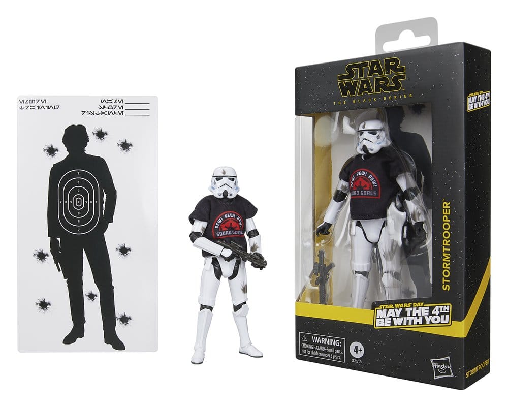 🧪 LAB | SU ORDINAZIONE Star Wars Black Series Action Figure Stormtrooper May the 4th Be With You 15 cm