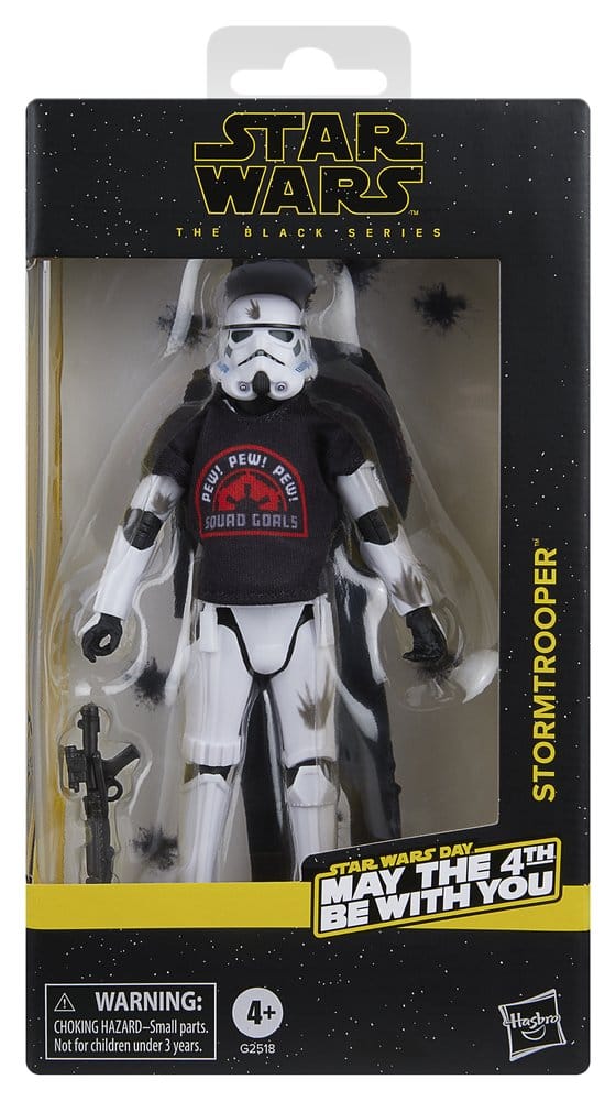 🧪 LAB | SU ORDINAZIONE Star Wars Black Series Action Figure Stormtrooper May the 4th Be With You 15 cm
