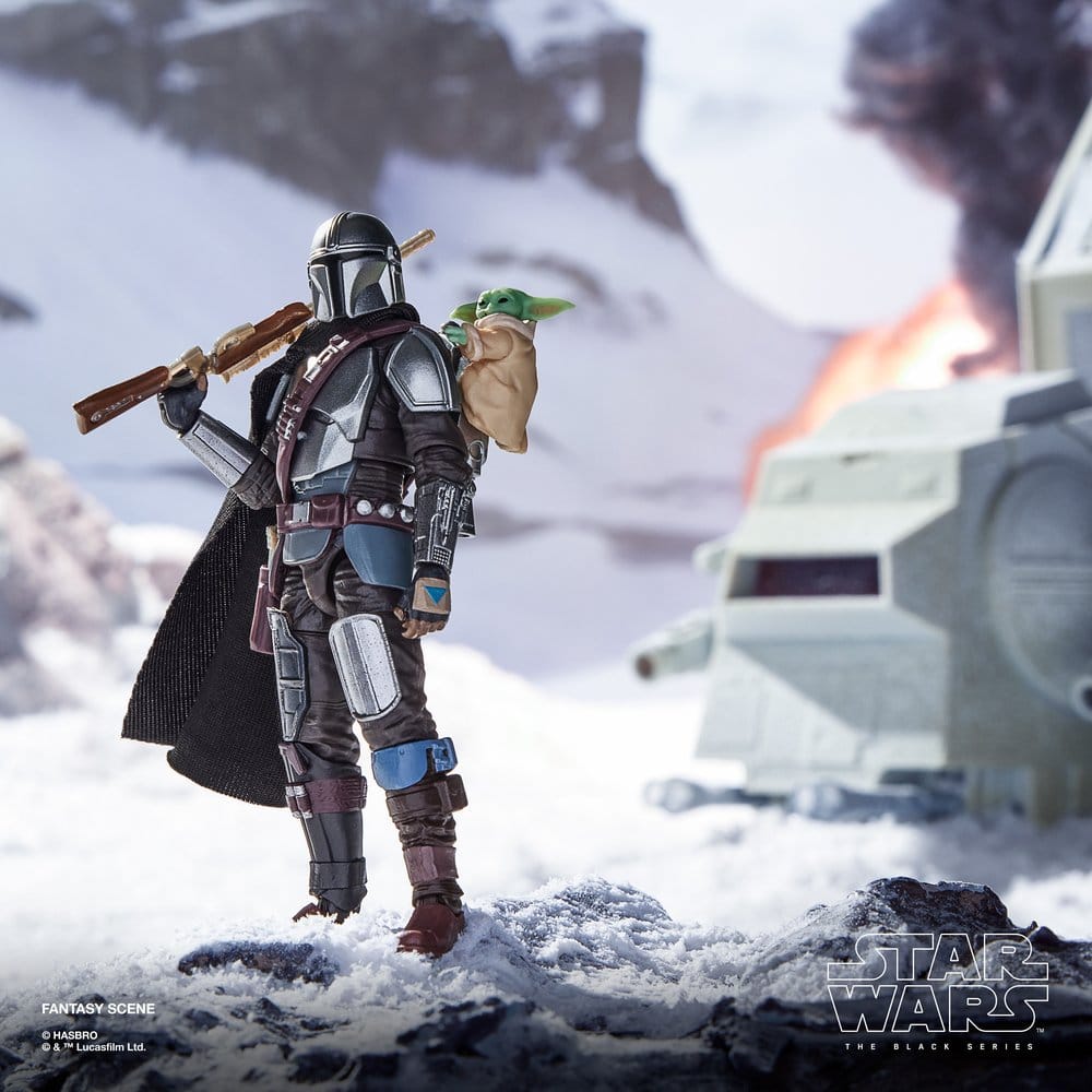 🧪 LAB | SU ORDINAZIONE Star Wars: The Mandalorian & Grogu Vintage Collection Action Figure The Mandalorian & Grogu 10 cm