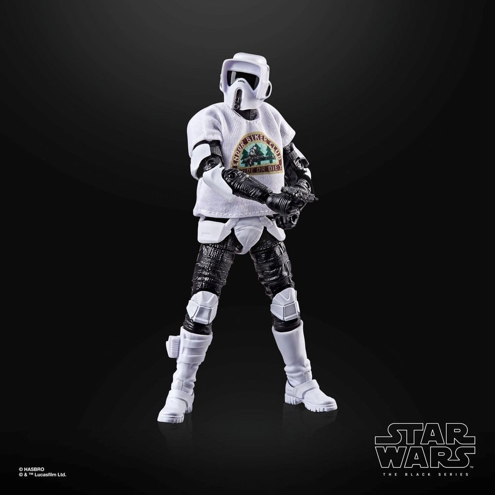 🧪 LAB | SU ORDINAZIONE Star Wars Black Series Action Figure Scout Trooper May the 4th Be With You 15 cm