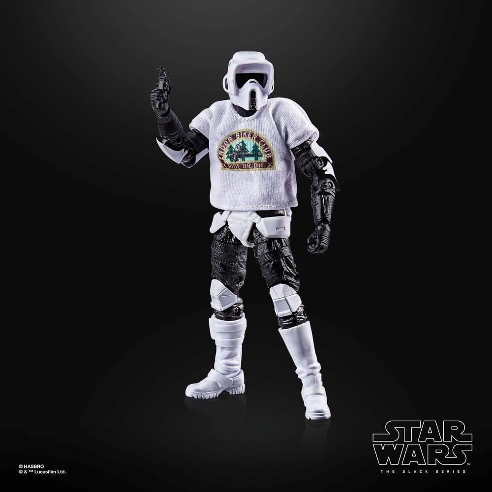 🧪 LAB | SU ORDINAZIONE Star Wars Black Series Action Figure Scout Trooper May the 4th Be With You 15 cm