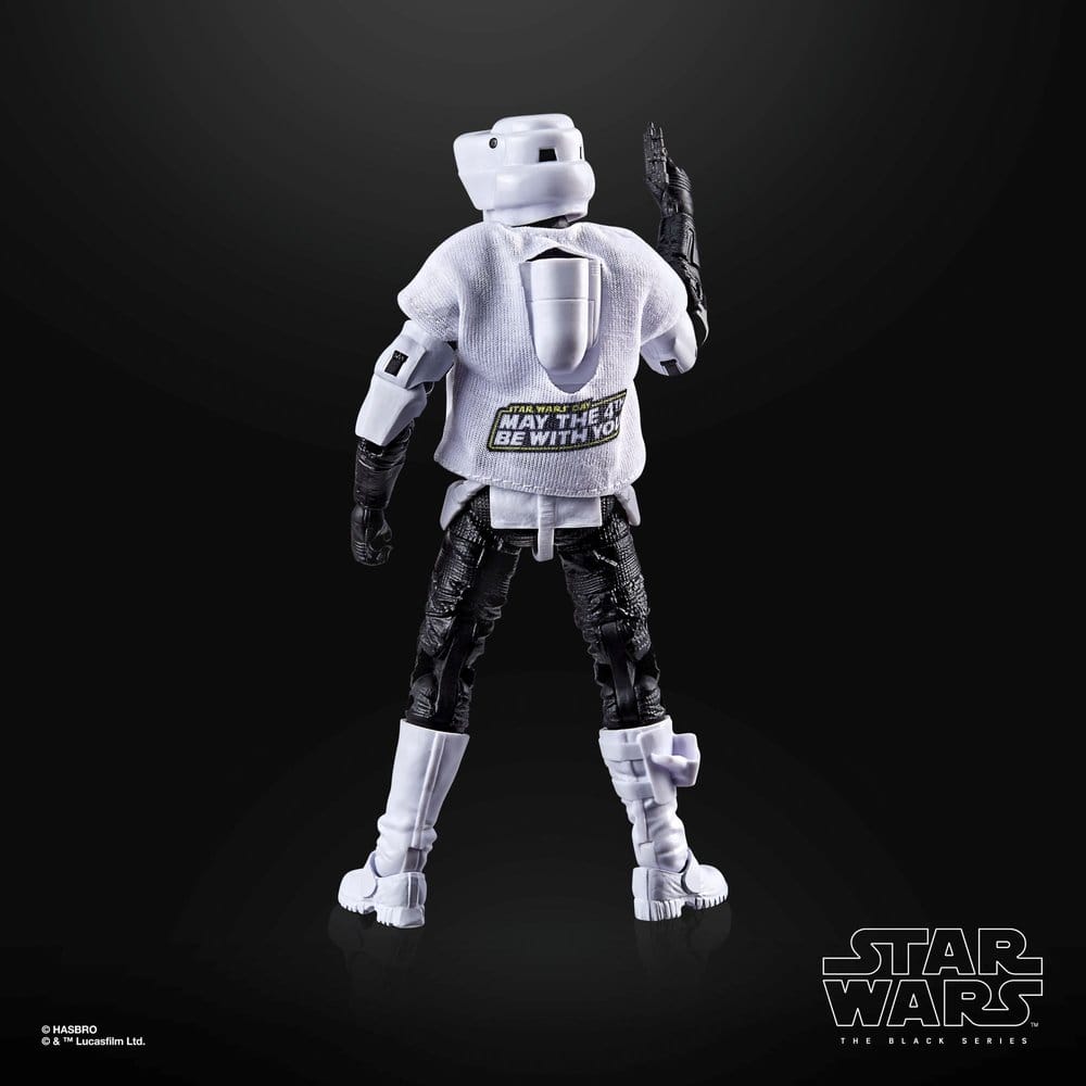 🧪 LAB | SU ORDINAZIONE Star Wars Black Series Action Figure Scout Trooper May the 4th Be With You 15 cm