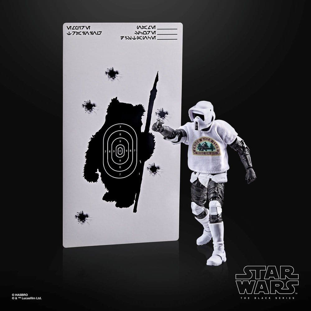 🧪 LAB | SU ORDINAZIONE Star Wars Black Series Action Figure Scout Trooper May the 4th Be With You 15 cm