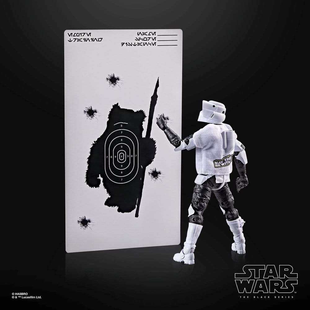 🧪 LAB | SU ORDINAZIONE Star Wars Black Series Action Figure Scout Trooper May the 4th Be With You 15 cm