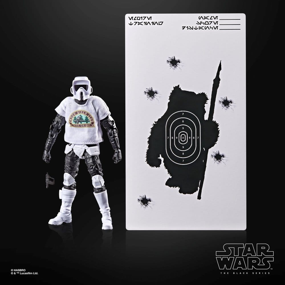 🧪 LAB | SU ORDINAZIONE Star Wars Black Series Action Figure Scout Trooper May the 4th Be With You 15 cm