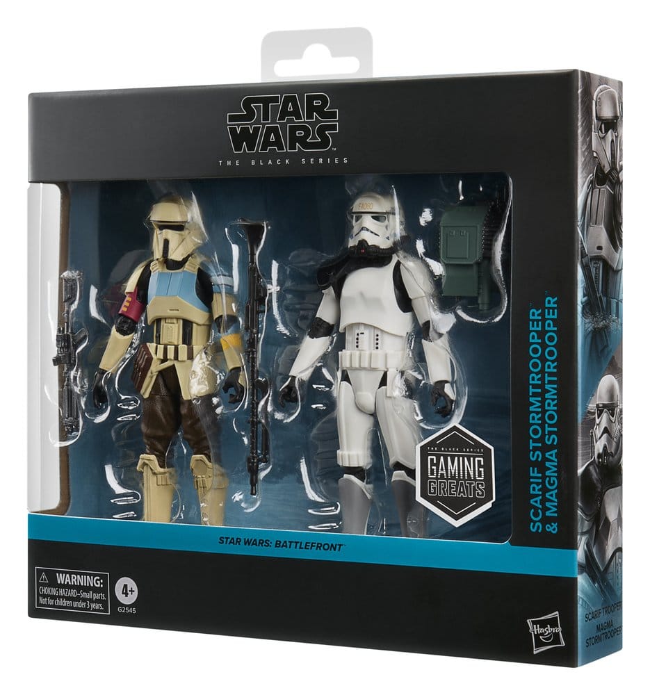 🧪 LAB | PREORDINE+ 11/2026 Star Wars: Battlefront Black Series Action Figure 2-Pack Scarif Stormtrooper & Magma Stormtrooper 15 cm