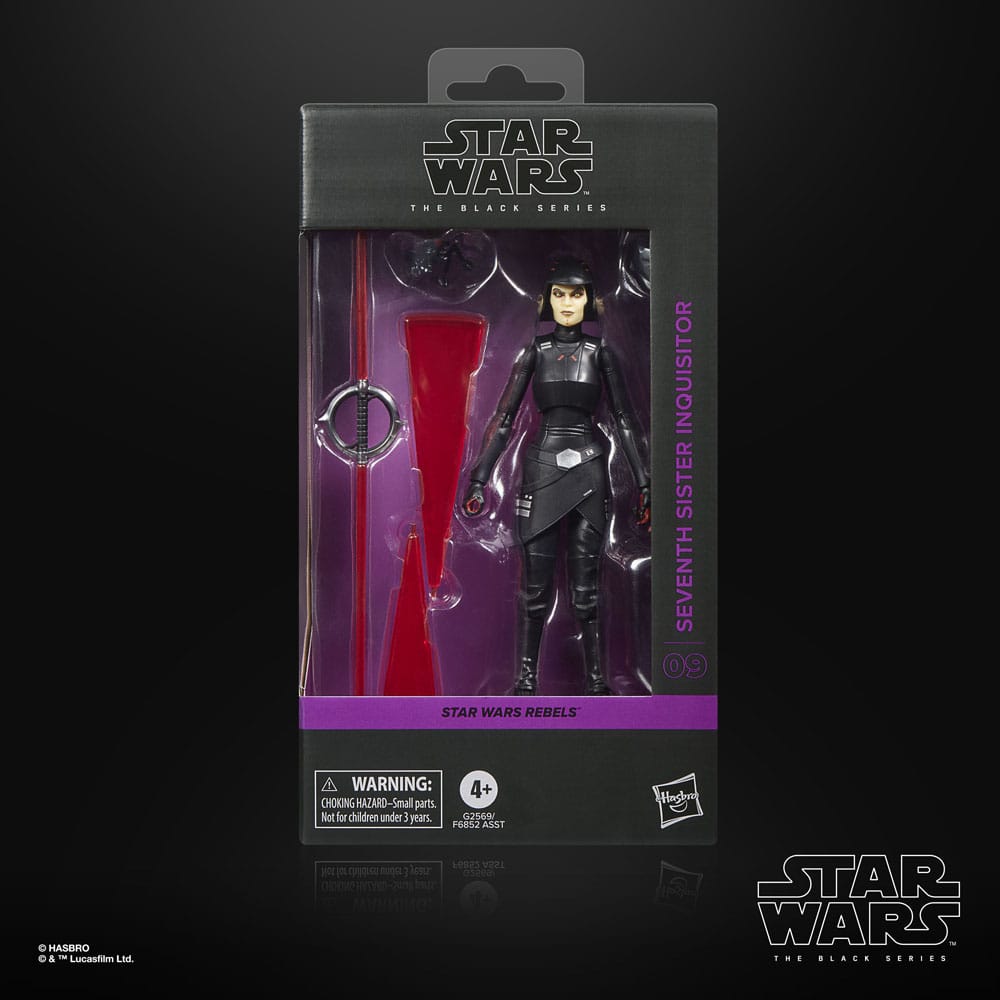 🧪 LAB | PREORDINE+ 12/2026 Star Wars: Rebels Black Series Action Figure Seventh Sister (Inquisitor) 15 cm