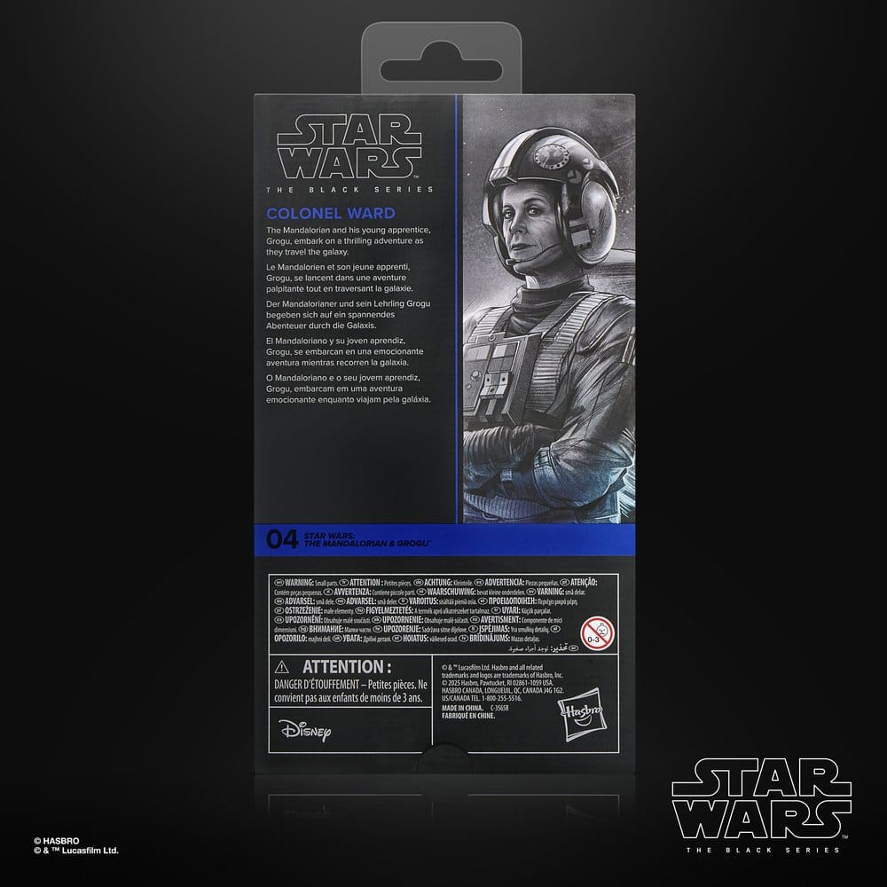 🧪 LAB | SU ORDINAZIONE Star Wars: The Mandalorian & Grogu Black Series Action Figure Colonel Ward 15 cm