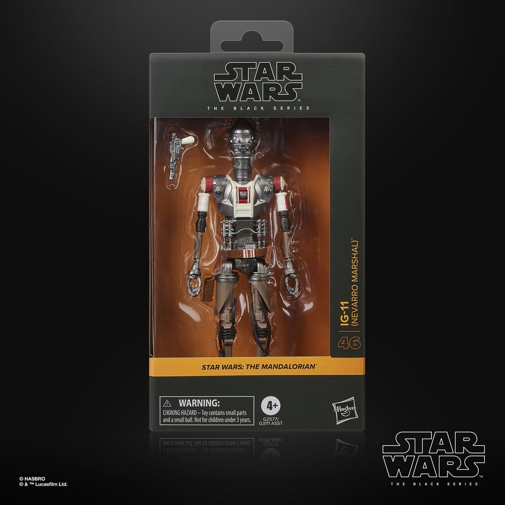 🧪 LAB | SU ORDINAZIONE Star Wars: The Mandalorian Black Series Action Figure IG-11 (Nevarro Marshal) 15 cm