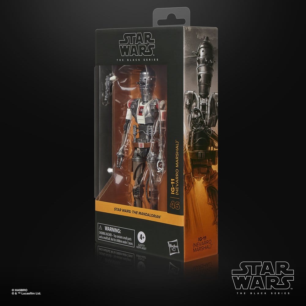 🧪 LAB | SU ORDINAZIONE Star Wars: The Mandalorian Black Series Action Figure IG-11 (Nevarro Marshal) 15 cm