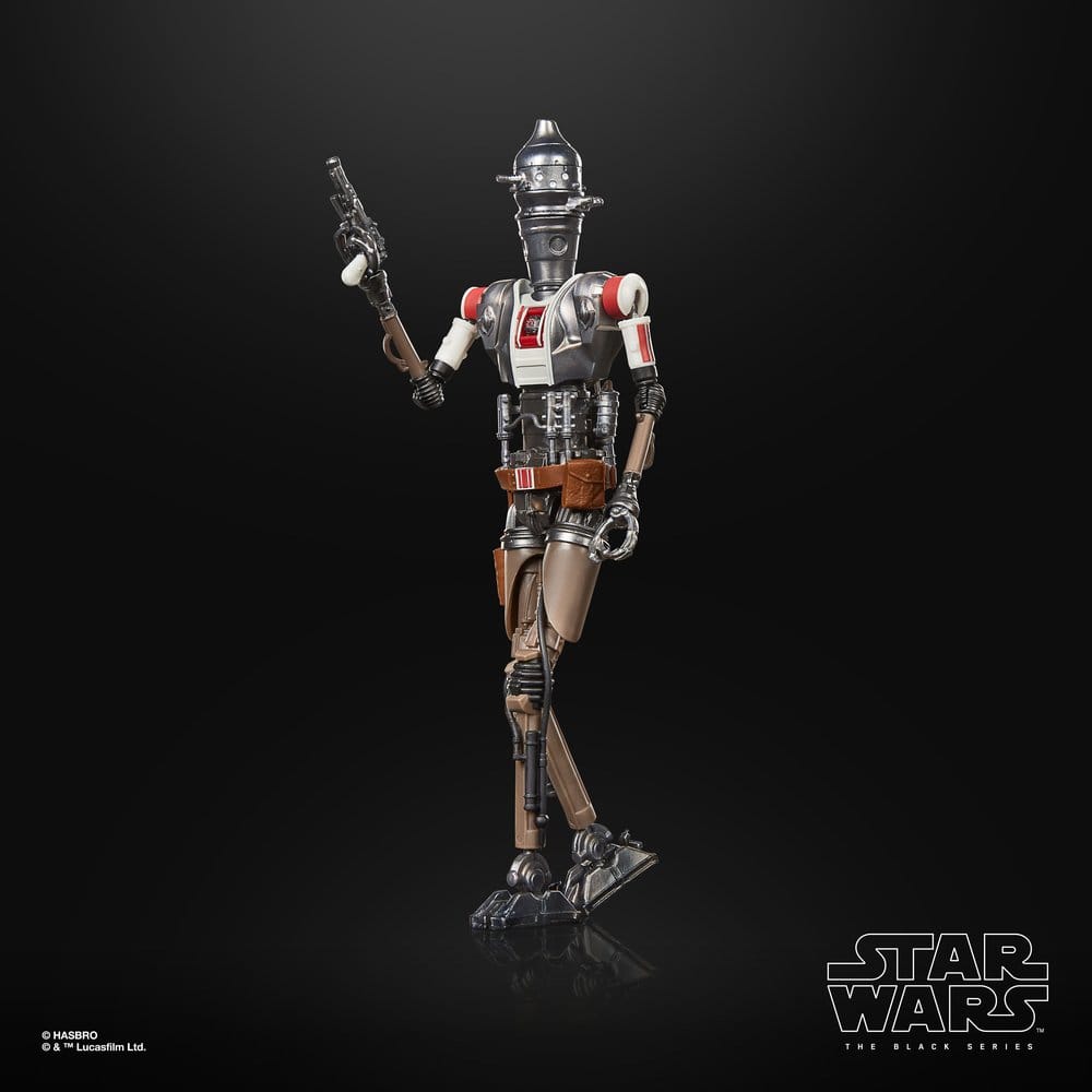 🧪 LAB | SU ORDINAZIONE Star Wars: The Mandalorian Black Series Action Figure IG-11 (Nevarro Marshal) 15 cm